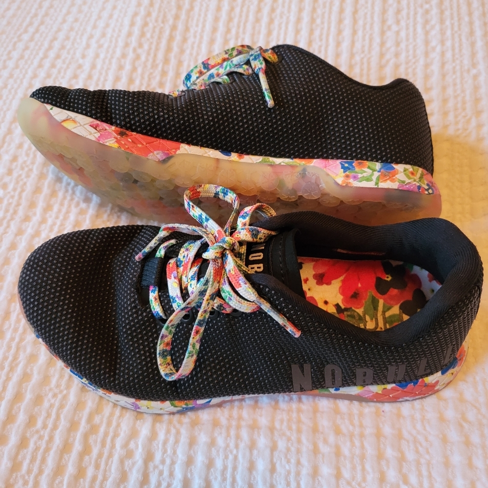NoBull Women's Trainers size 6.5 Black Daisy